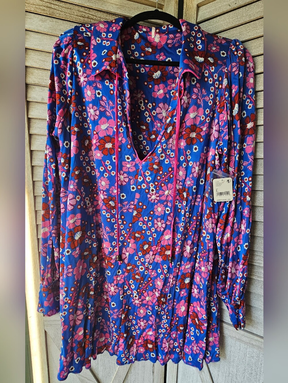 Womens Free People Daisy Jane Mist Tunic Dress
